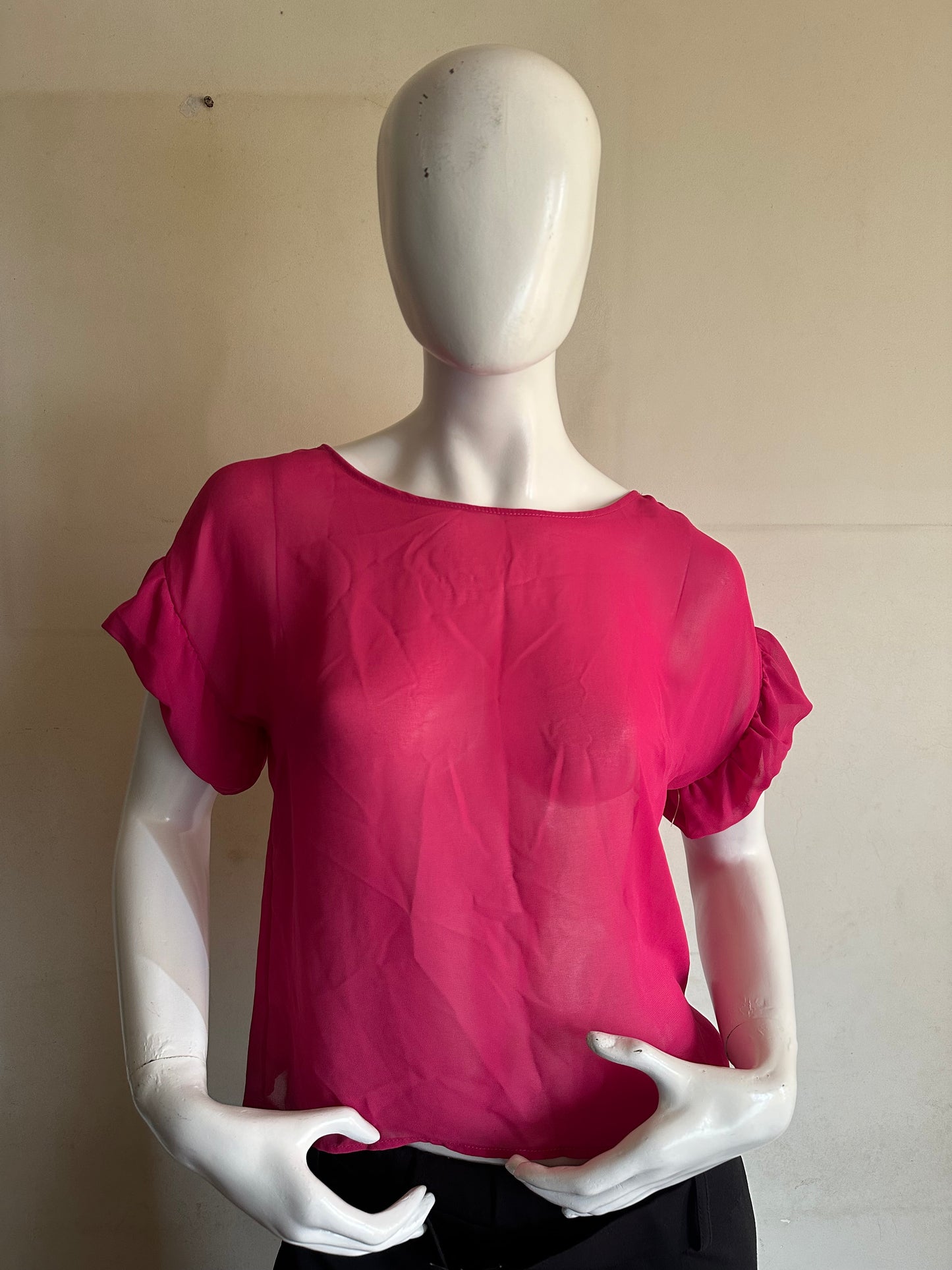 Blusa fucsia