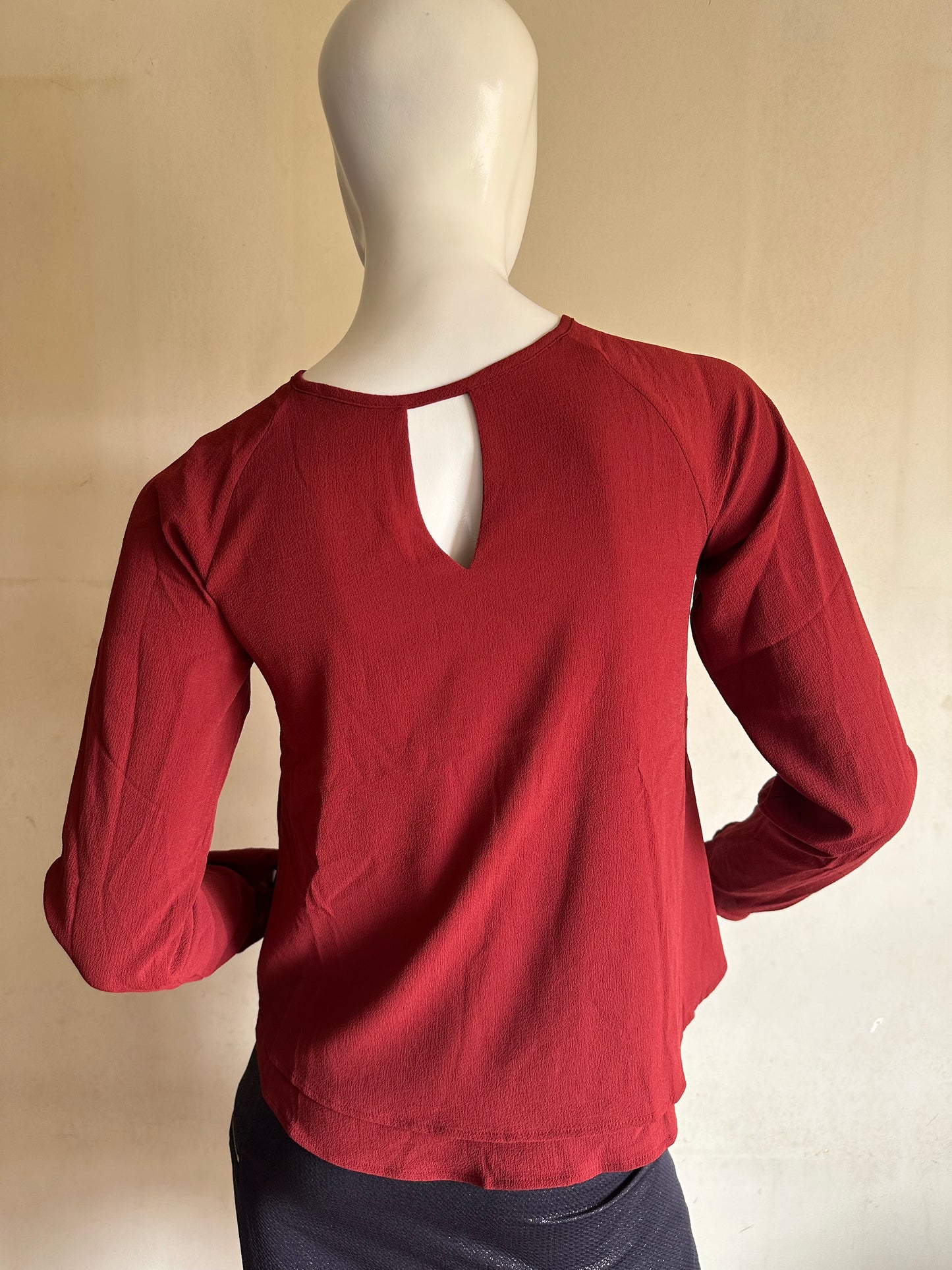 Blusa guinda