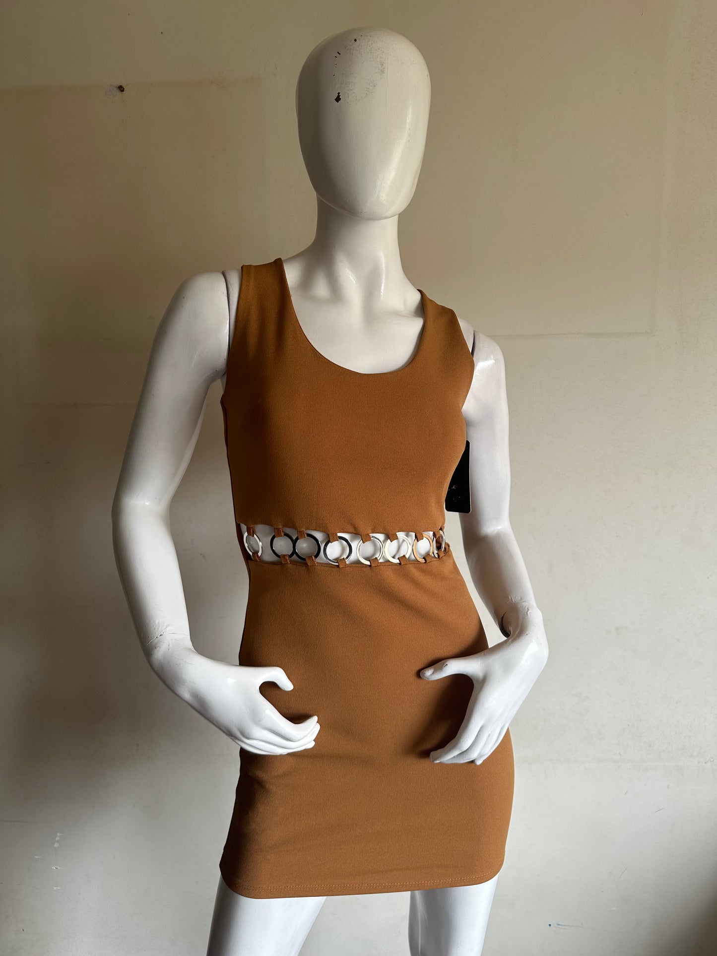 Vestido marrón