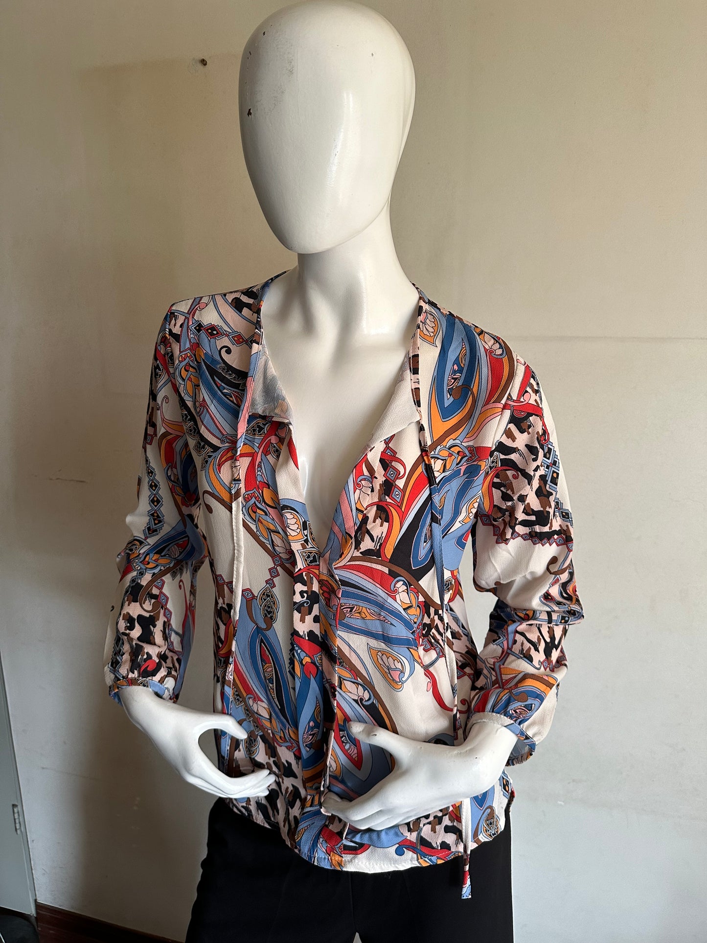 Blusa multicolor